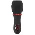 Rebel - penisvibrator med 2 motorer - genopladelig - sort