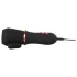 Rebel - penisvibrator med 2 motorer - genopladelig - sort