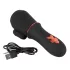 Rebel - penisvibrator med 2 motorer - genopladelig - sort