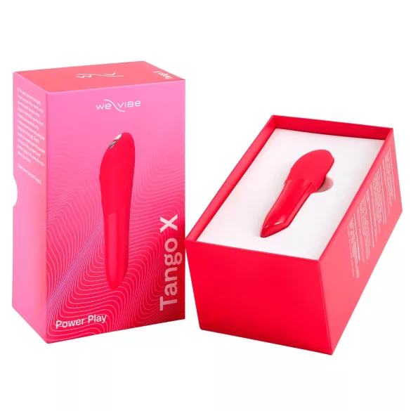 We-Vibe Tango X - opladelig vandtæt mini vibrator - koral