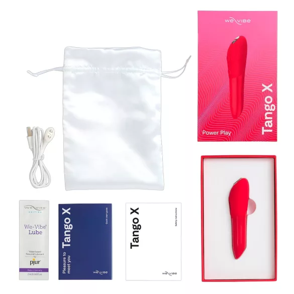 We-Vibe Tango X - opladelig vandtæt mini vibrator - koral