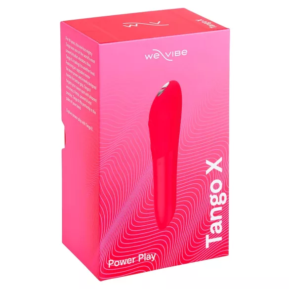We-Vibe Tango X - opladelig vandtæt mini vibrator - koral