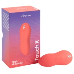   We-Vibe Touch X - genopladelig, vandtæt klitorisvibrator (koral)