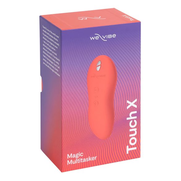 We-Vibe Touch X - genopladelig, vandtæt klitoris vibrator (koral)