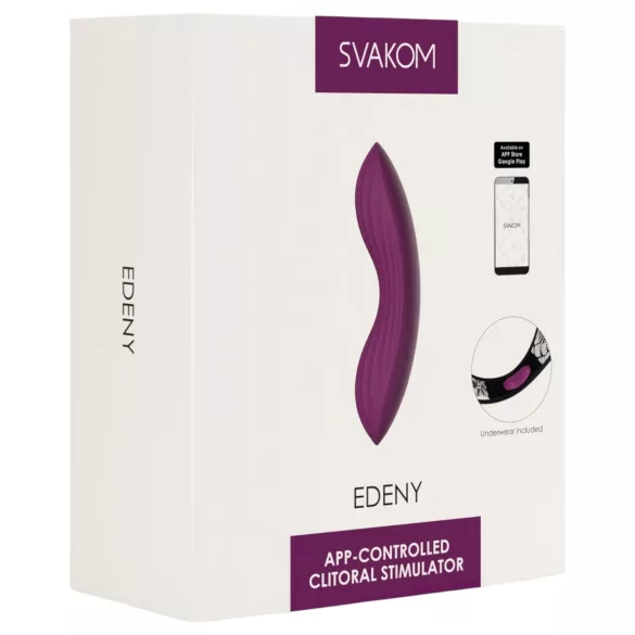 Svakom Edeny - App-styret trussevibrator (lilla)