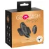 GoGasm Panty - trussevibrator med fjernbetjening - genopladelig - sort