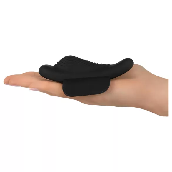 GoGasm Panty - trussevibrator med fjernbetjening - genopladelig - sort