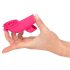 SMILE Licking - bølge- og tungebevægelse finger-vibrator (pink)