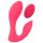 SMILE Panty - genopladelig, trådløs 2-i-1 vibrator (pink)