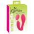 SMILE Panty - genopladelig, trådløs 2-i-1 vibrator (pink)