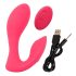 SMILE Panty - genopladelig, trådløs 2-i-1 vibrator (pink)