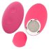 SMILE Panty - genopladelig, trådløs 2-i-1 vibrator (pink)