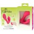 SMILE Panty - genopladelig, trådløs 2-i-1 vibrator (pink)