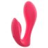 SMILE Panty - genopladelig, trådløs 2-i-1 vibrator (pink)