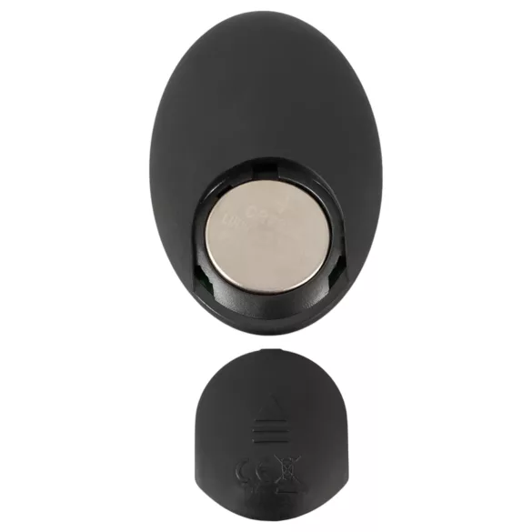 Rebel - prostata vibrator med fjernbetjening - genopladelig - sort