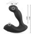 Rebel - genopladelig prostata vibrator med fjernbetjening (sort)