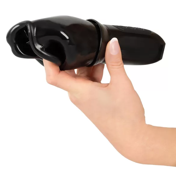 You2Toys - STROKER Rotating - genopladelig, roterende kunstig mund-masturbator (sort)