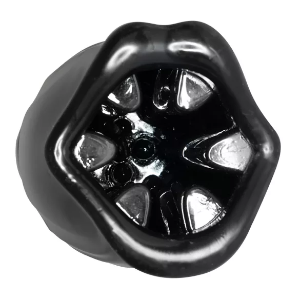 You2Toys - STROKER Rotating - genopladelig, roterende kunstig mund-masturbator (sort)