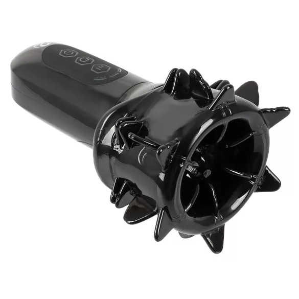 You2Toys - STROKER Rotating - genopladelig, roterende kunstig mund-masturbator (sort)