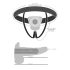 You2Toys Strap-on - hul vibrator med hul, der kan fastgøres (naturfarve)
