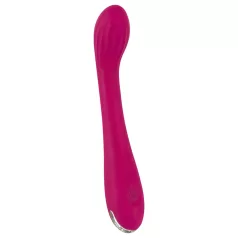   SMILE G-spot - G-punkt vibrator med riller - genopladelig - lilla