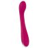 SMILE G-punkt - genopladelig, ribbet G-punkt vibrator (lilla)