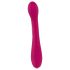 SMILE G-punkt - genopladelig, ribbet G-punkt vibrator (lilla)