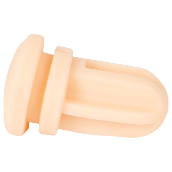 WYNE 01 - genopladelig, vibrerende-suge, varme masturbator (sort)