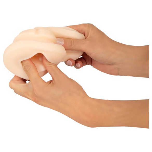 WYNE 01 - genopladelig, vibrerende-suge, varme masturbator (sort)