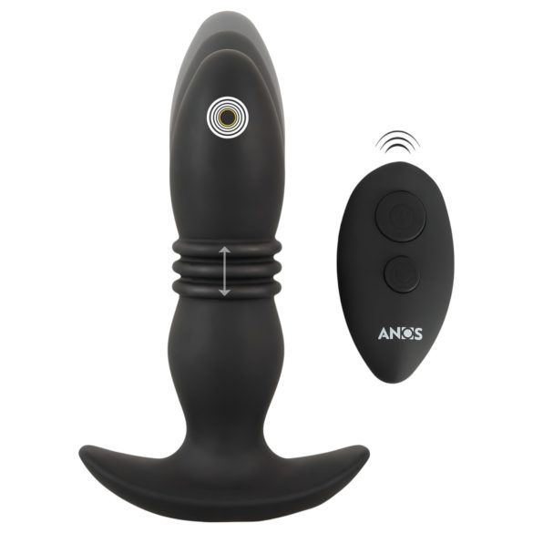 ANOS - trådløs analvibrator, sort