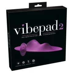 VibePad 2 - klitorisvibrator pude - vibratorfunktion - lilla