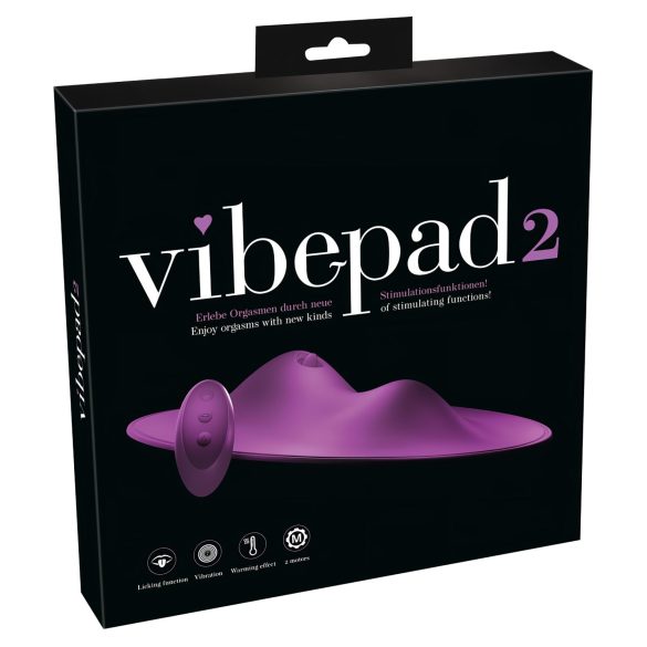 VibePad 2 - Lilla slikpude vibrator