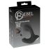 Rebel RC - Genopladelig, trådløs anal vibrator med pumpefunktion (sort)