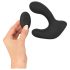Rebel RC - Genopladelig, trådløs anal vibrator med pumpefunktion (sort)