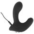 Rebel RC - Genopladelig, trådløs anal vibrator med pumpefunktion (sort)