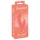You2Toys - mini rabbit vibrator - genopladelig - fersken
