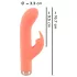 You2Toys - mini rabbit vibrator - genopladelig - fersken