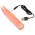 You2Toys peachy! mini bunny - kaninører klitoris vibrator (fersken)