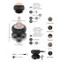 You2Toys CUPA Mini - varmende massagestav vibrator (sort)