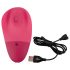 SMILE Thumping Touch - genopladelig, pulserende klitorisvibrator (pink)