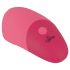 SMILE Thumping Touch - genopladelig, pulserende klitorisvibrator (pink)