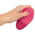 SMILE Thumping Touch - genopladelig, pulserende klitorisvibrator (pink)