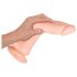 Nature Skin - fjernbetjent vibrator (natur)