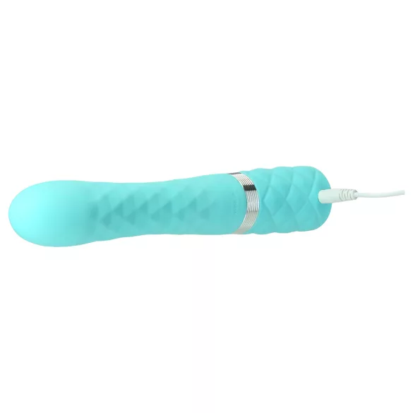 Pillow Talk Lively - genopladelig klitorisarm vibrator (turkis)