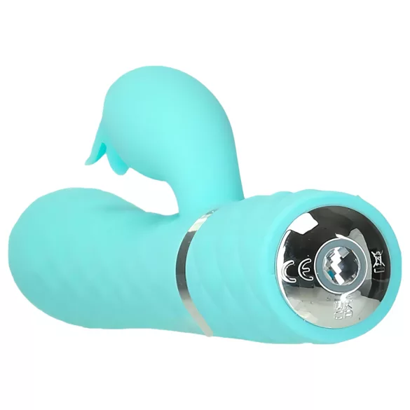 Pillow Talk Lively - genopladelig klitorisarm vibrator (turkis)