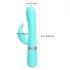 Pillow Talk Lively - genopladelig klitorisarm vibrator (turkis)