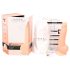 Naked Addiction Drejeligt Vibrator (20cm) - Naturlig
