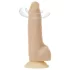 Naked Addiction Rotating 7 - roterende vibrator (18cm) - naturlig