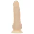 Naked Addiction Rotating 7 - roterende vibrator (18cm) - naturlig