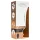Naked Addiction - thrusting dildo vibrator - mørk - 23cm